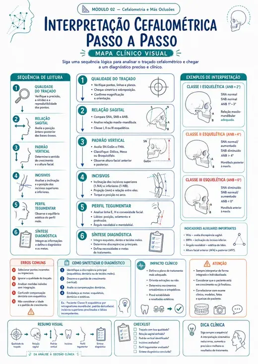 Interpretação Cefalométrica Passo a Passo