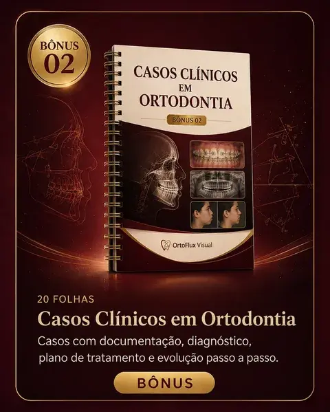 Bônus 02 — Casos Clínicos em Ortodontia, arte completa do material